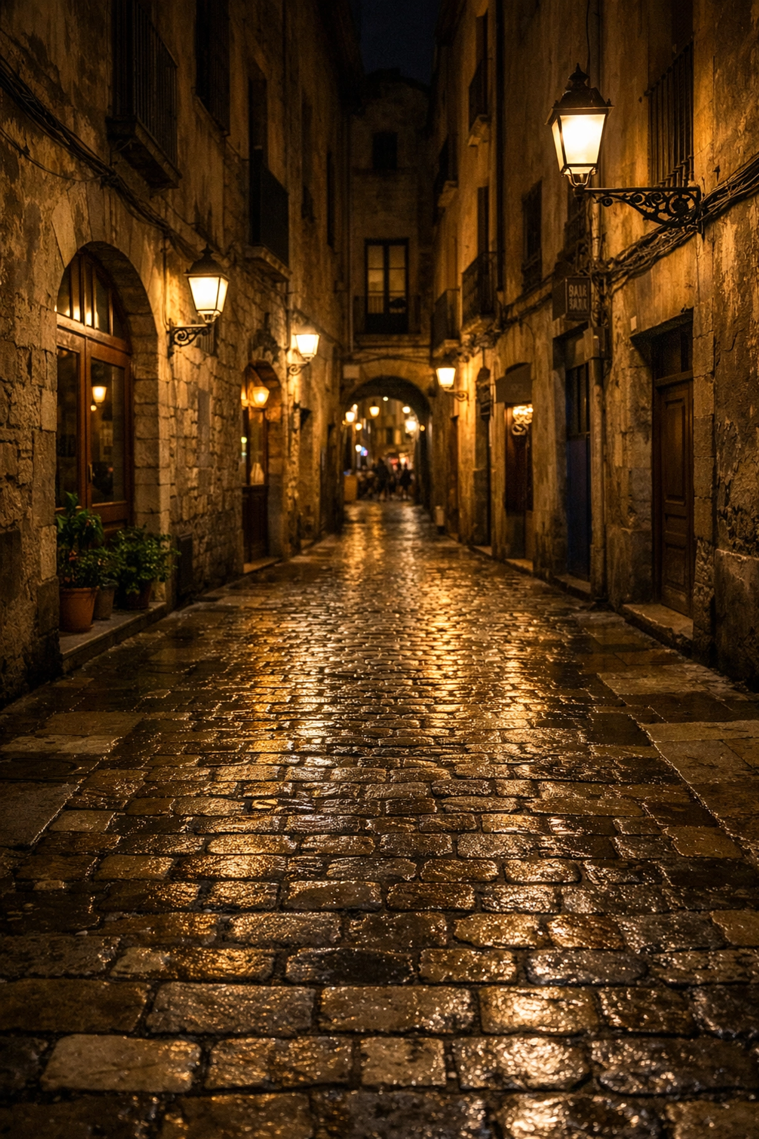 Street photography demonstrating GenErase AI to seamlessly remove distracting objects from a city scene.