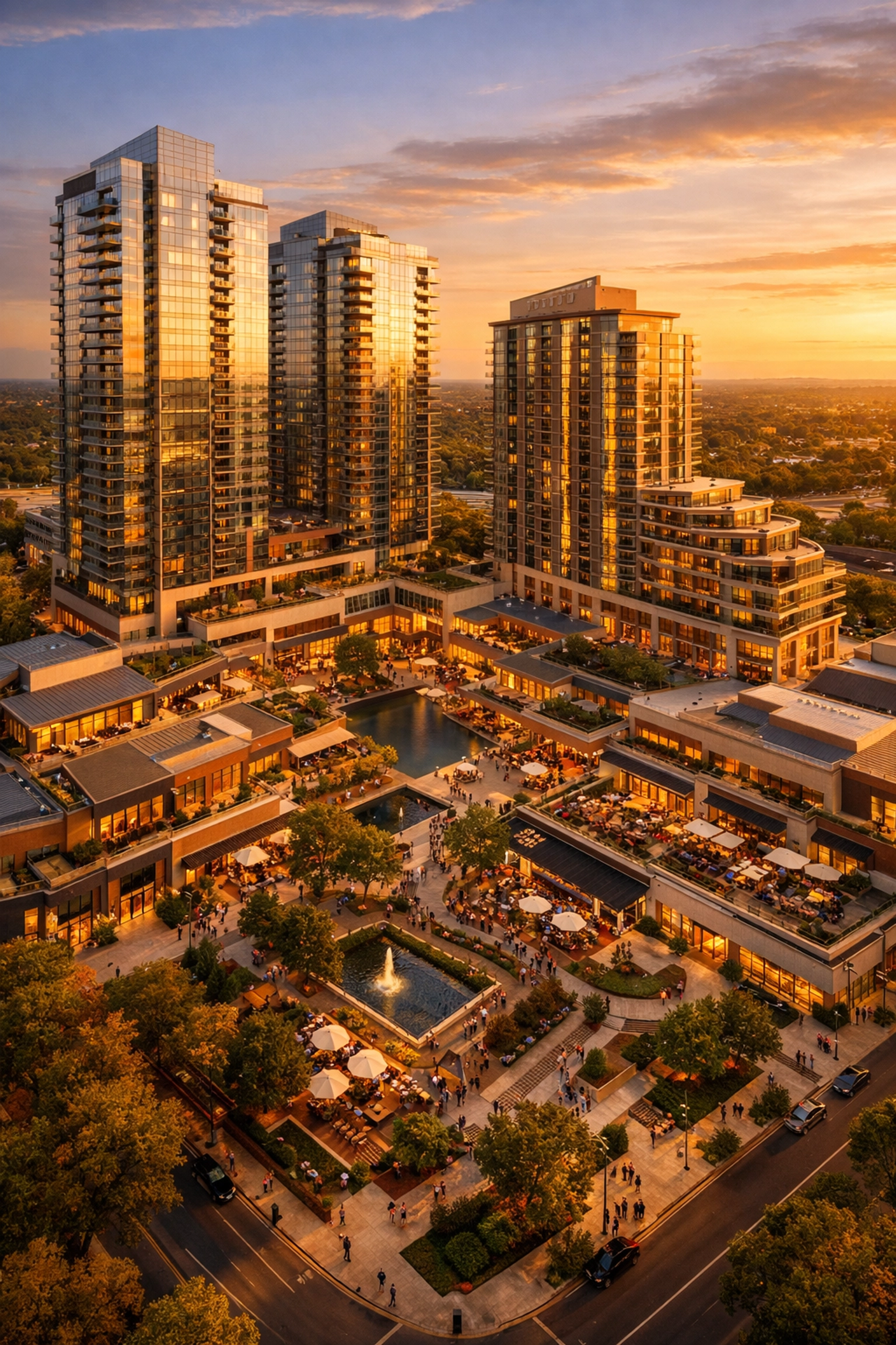 Luxury real estate development showcasing institutional-grade property syndication investment