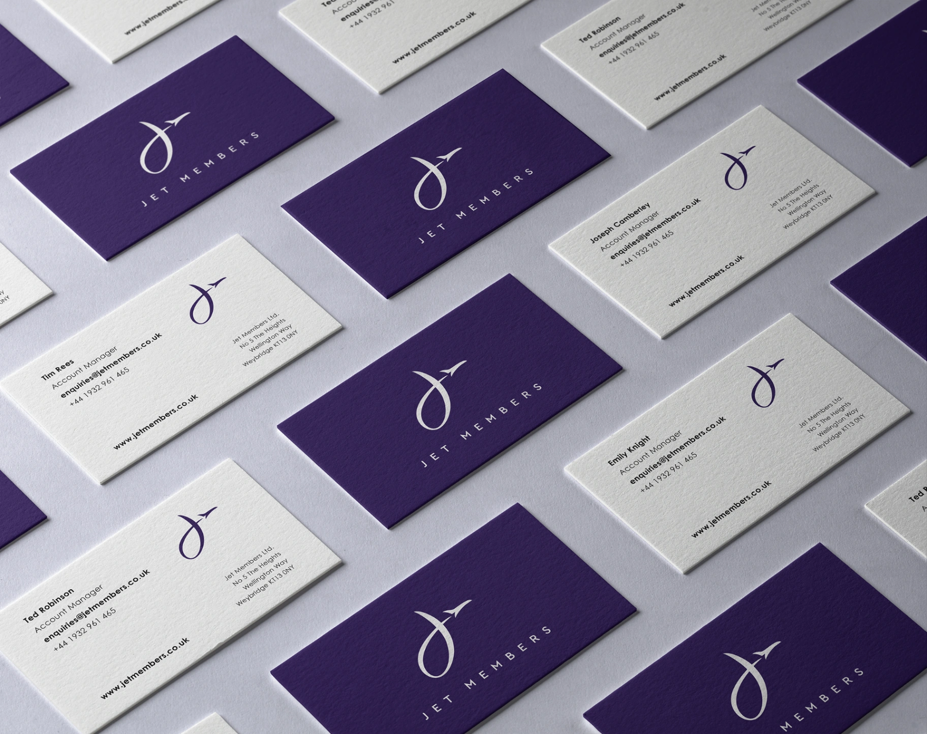 Jet Members Business Cards