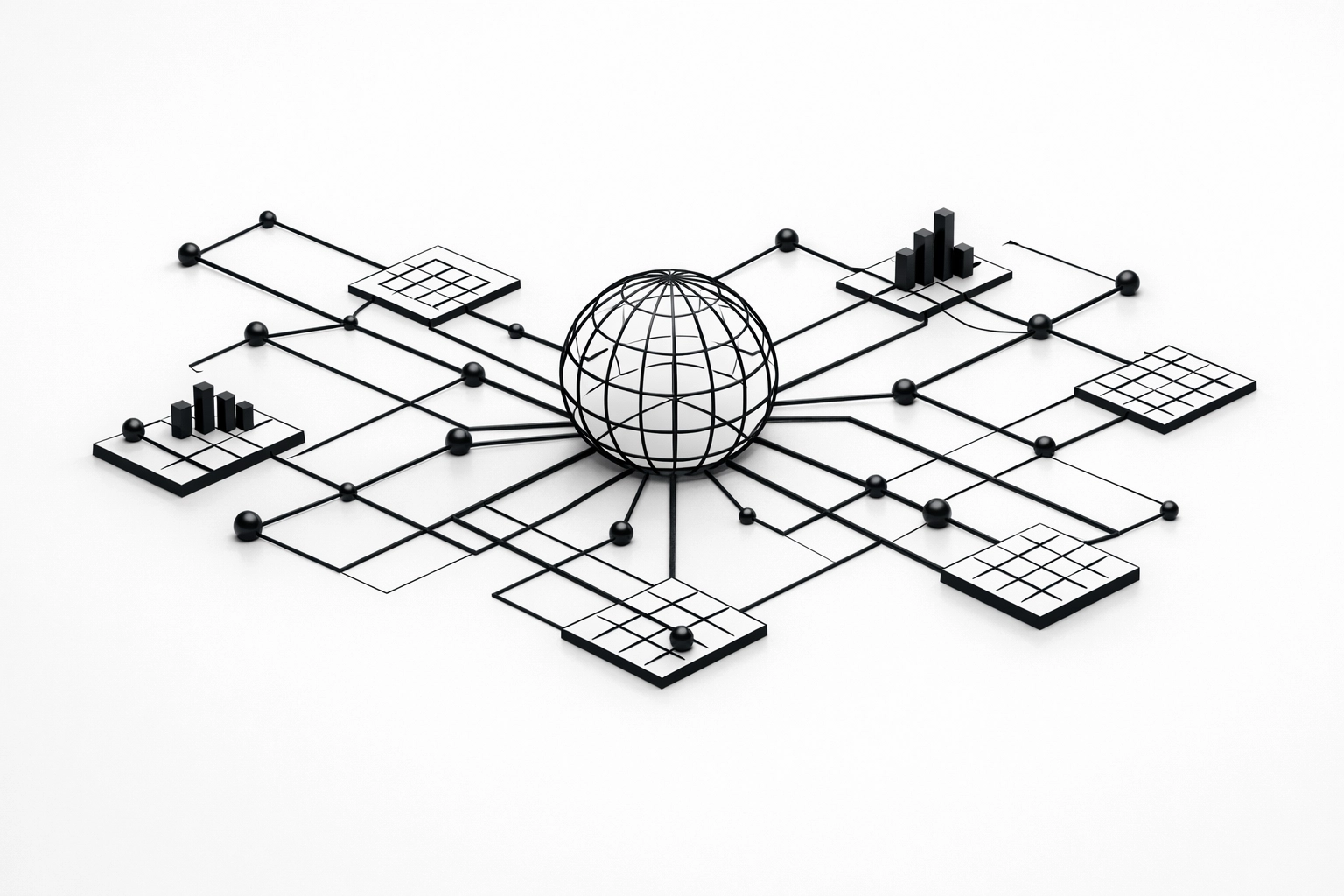 Global trade network connections in Latino fashion industry