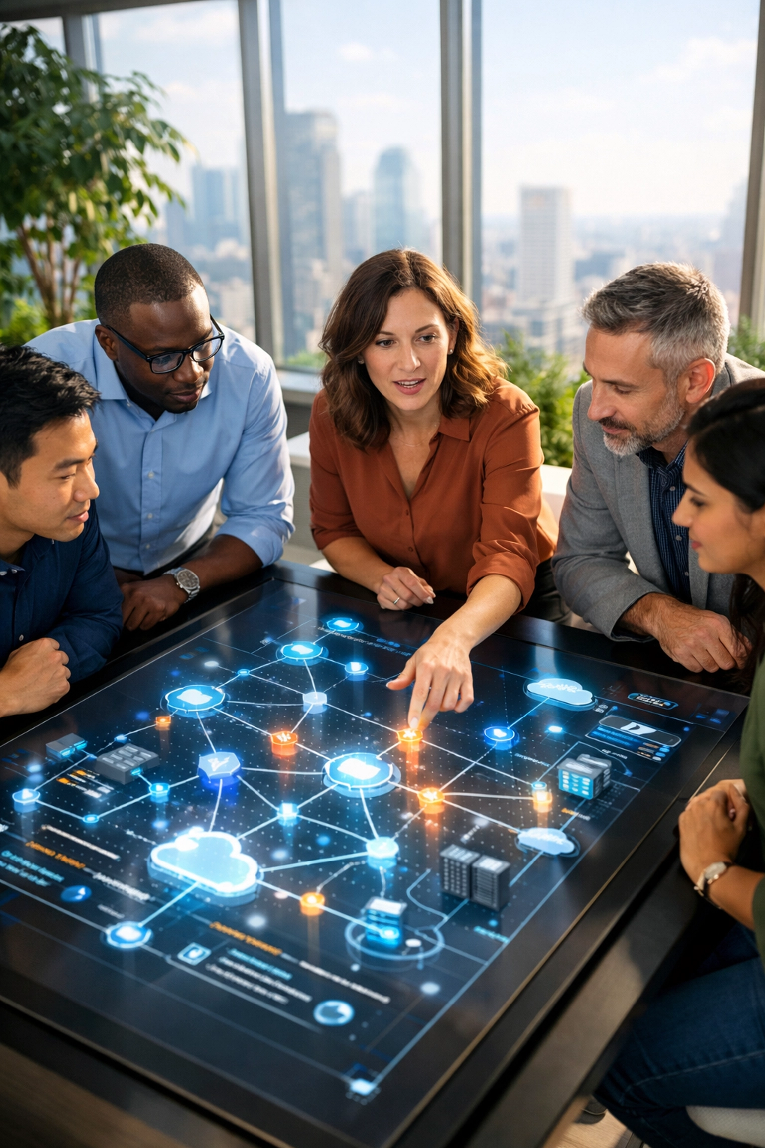 IT strategy team analyzing Agentic AI performance data for a ServiceNow implementation.