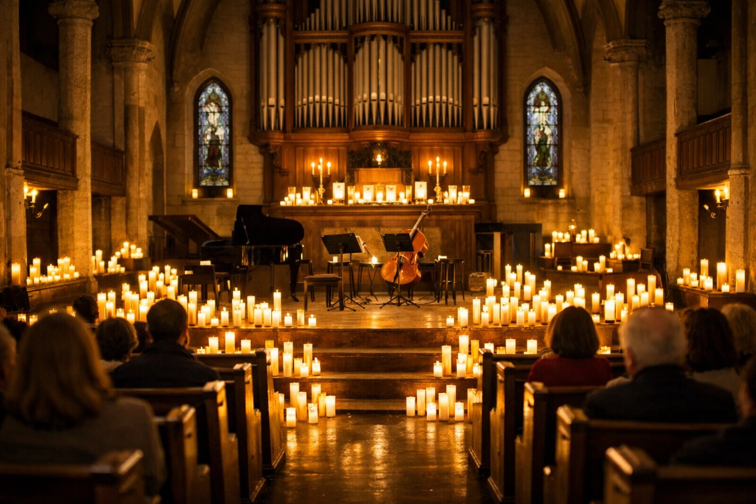 Intimate candlelight concert venue in downtown Boise perfect for weekend live music events Intimate candlelight concert venue in downtown Boise perfect for weekend live music events
