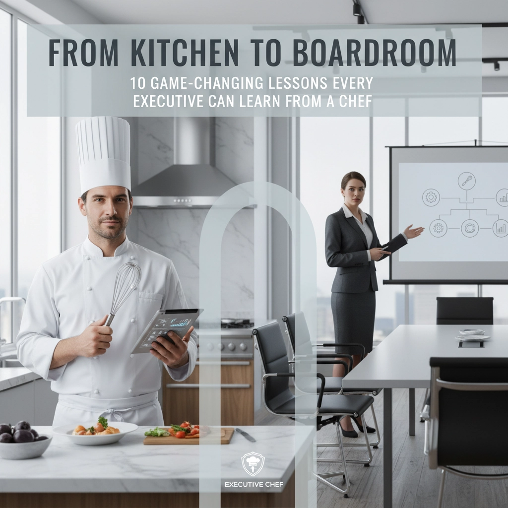 From Kitchen to Boardroom: 10 Game-Changing Lessons Every Executive Can Learn from a Chef