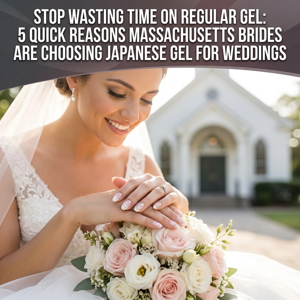 Stop Wasting Time on Regular Gel: 5 Quick Reasons Massachusetts Brides Are Choosing Japanese Gel for Weddings