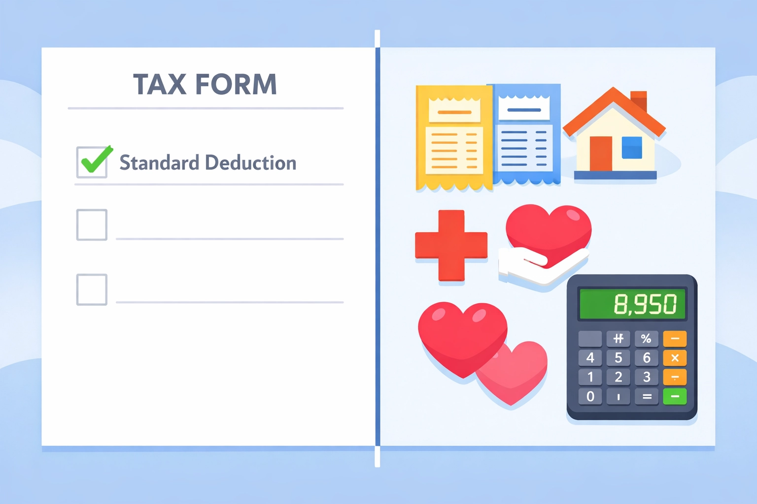 Itemized deductions vs standard deduction comparison for maximizing your 2026 tax refund