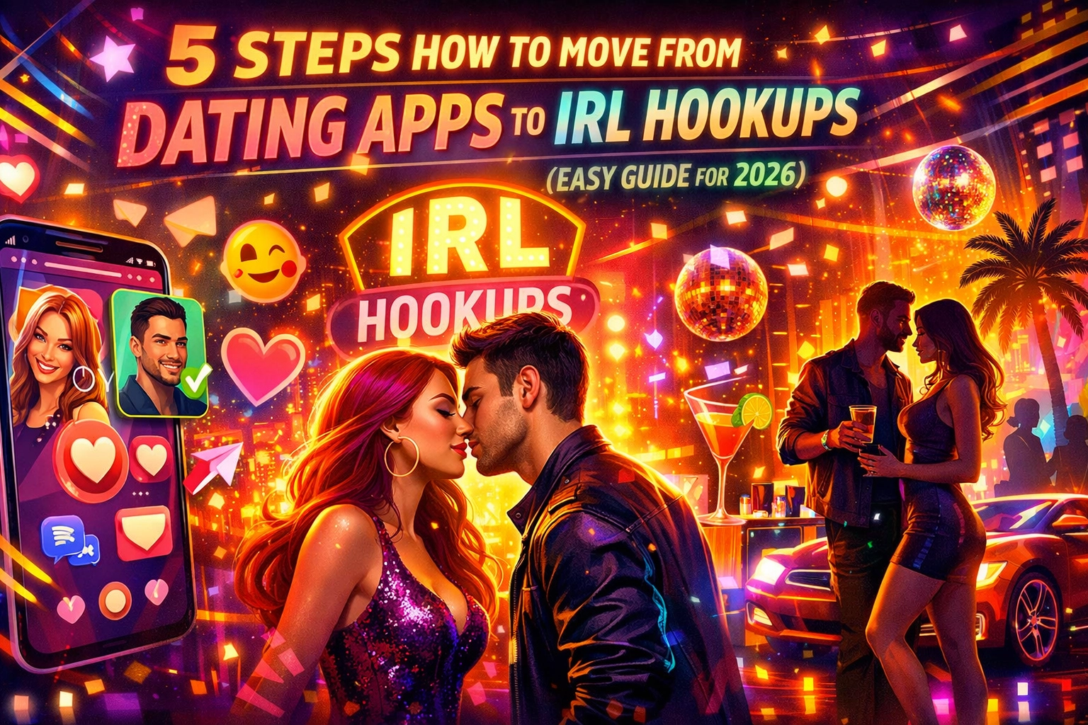 [HERO] 5 Steps How to Move from Dating Apps to IRL Hookups (Easy Guide for 2026)