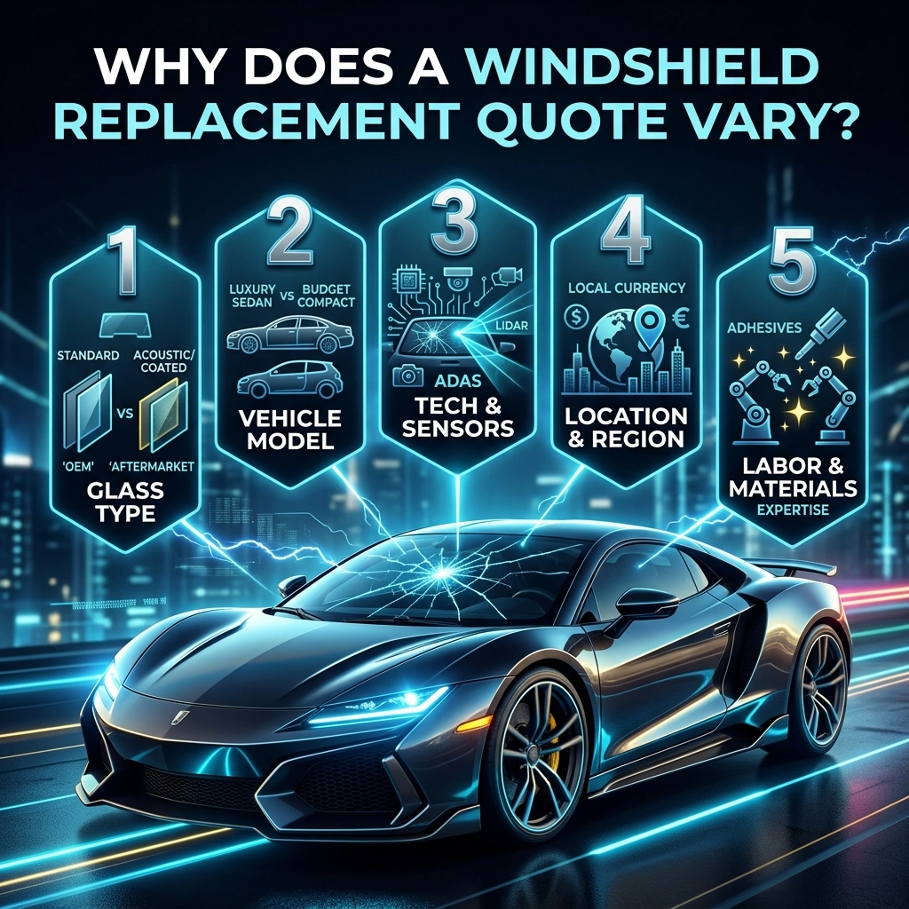 [HERO] Why Does a Windshield Replacement Quote Vary? 5 Factors That Drive the Price