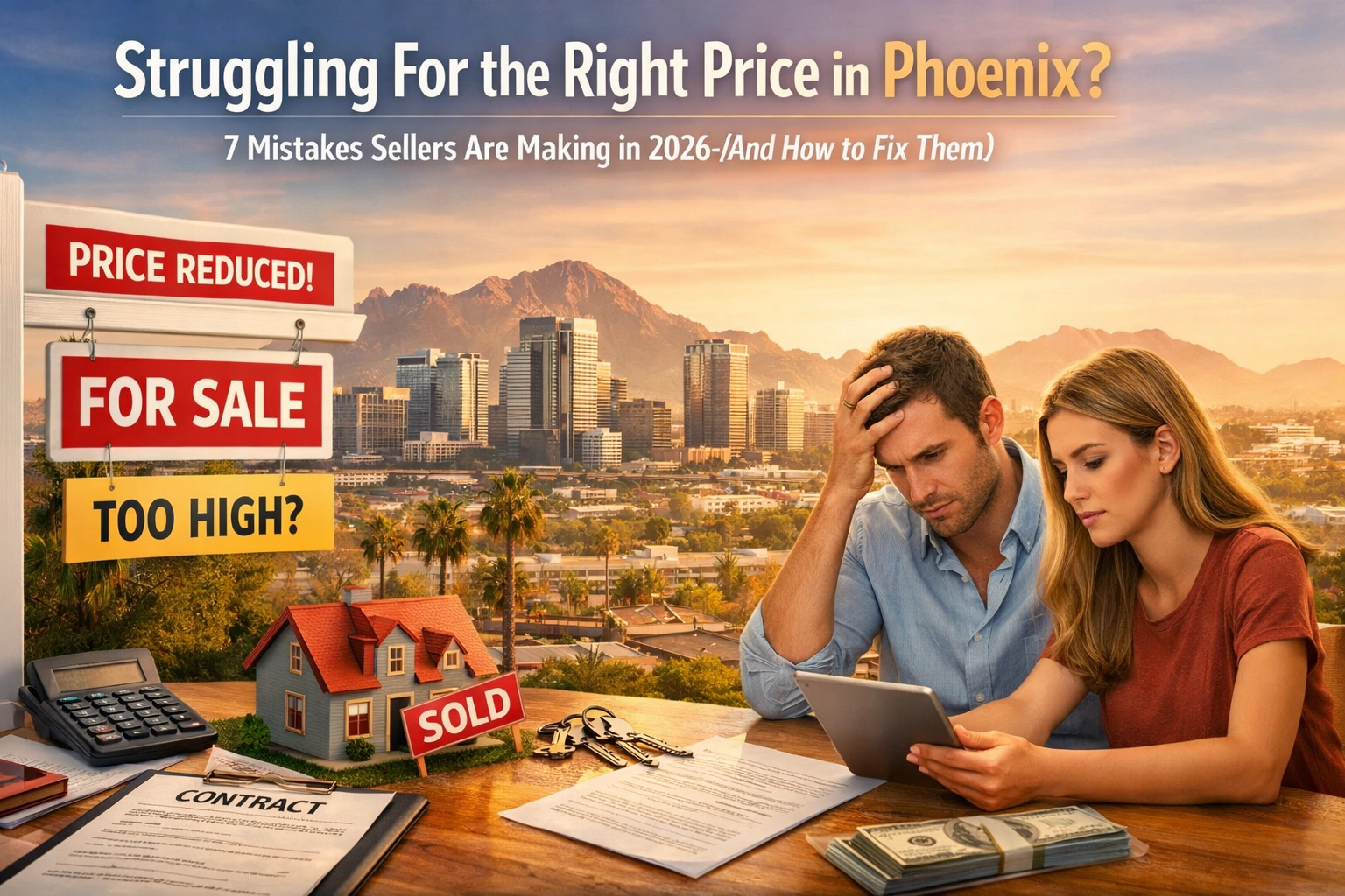 Struggling For the Right Price in Phoenix? 7 Mistakes Sellers Are Making in 2026 (And How to Fix Them)