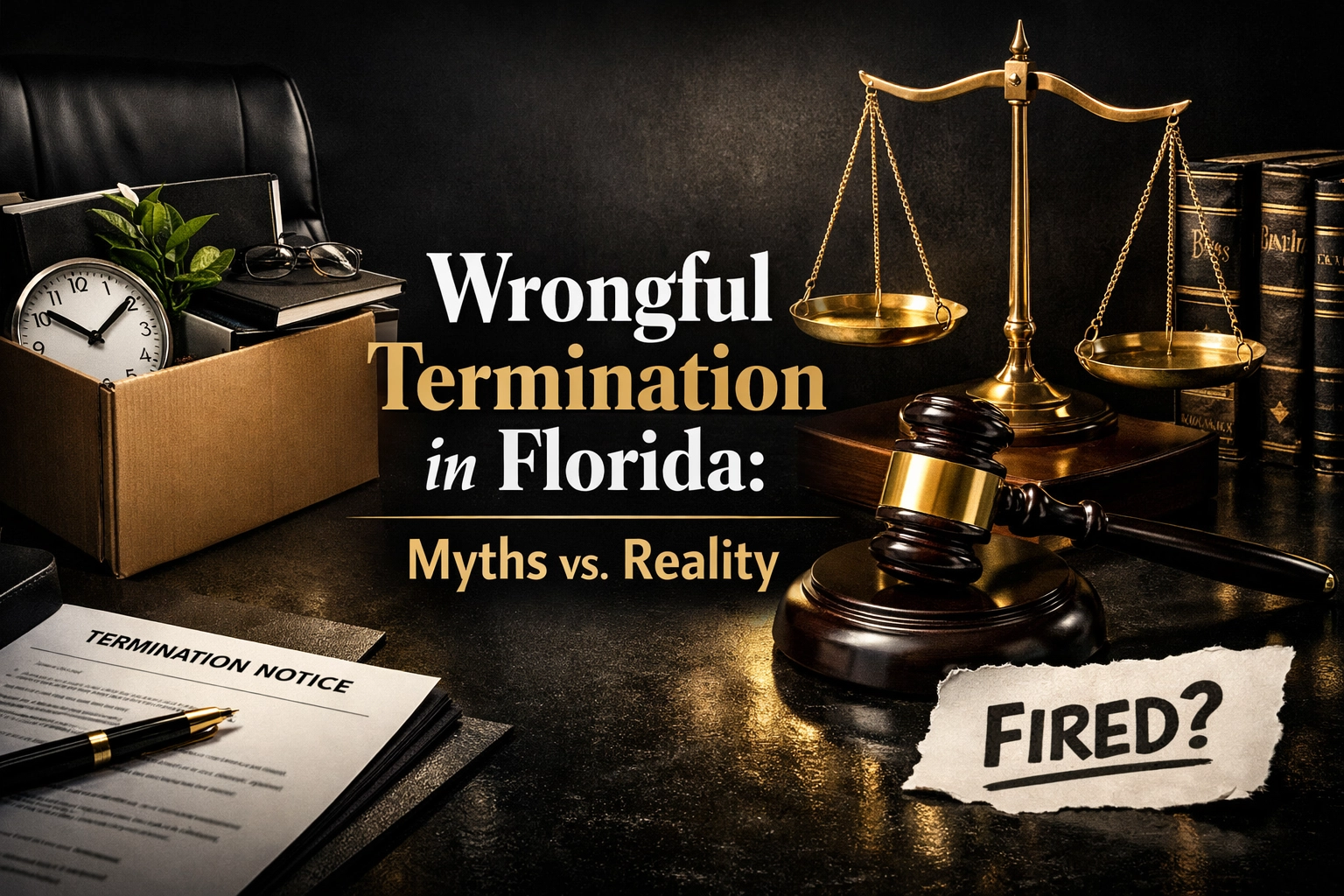 [HERO] Wrongful Termination in Florida: Myths vs. Reality