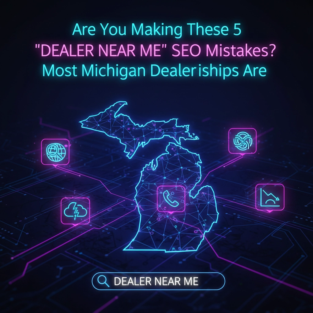 Are You Making These 5 "Dealer Near Me" SEO Mistakes? Most Michigan Dealerships Are