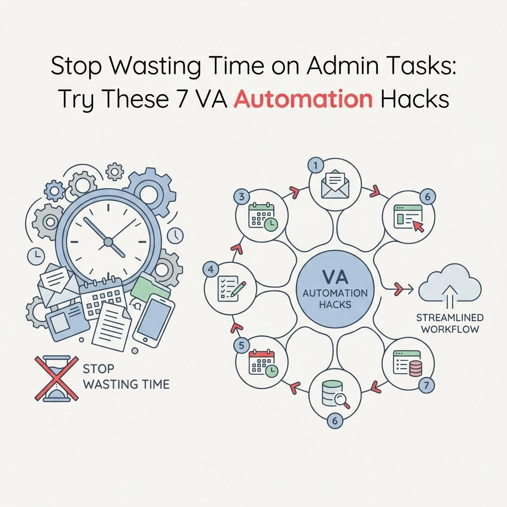 Stop Wasting Time on Admin Tasks: Try These 7 VA Automation Hacks