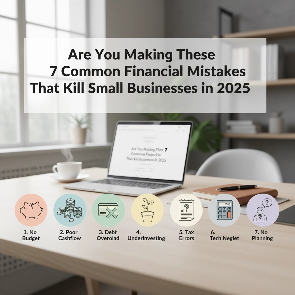 Are You Making These 7 Common Financial Mistakes That Kill Small Businesses in 2025?