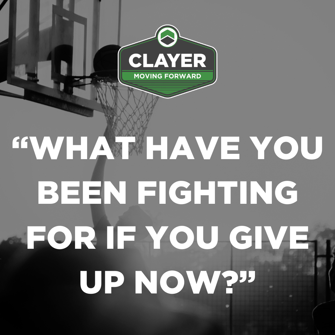 Clayer Motivational Basketball Image