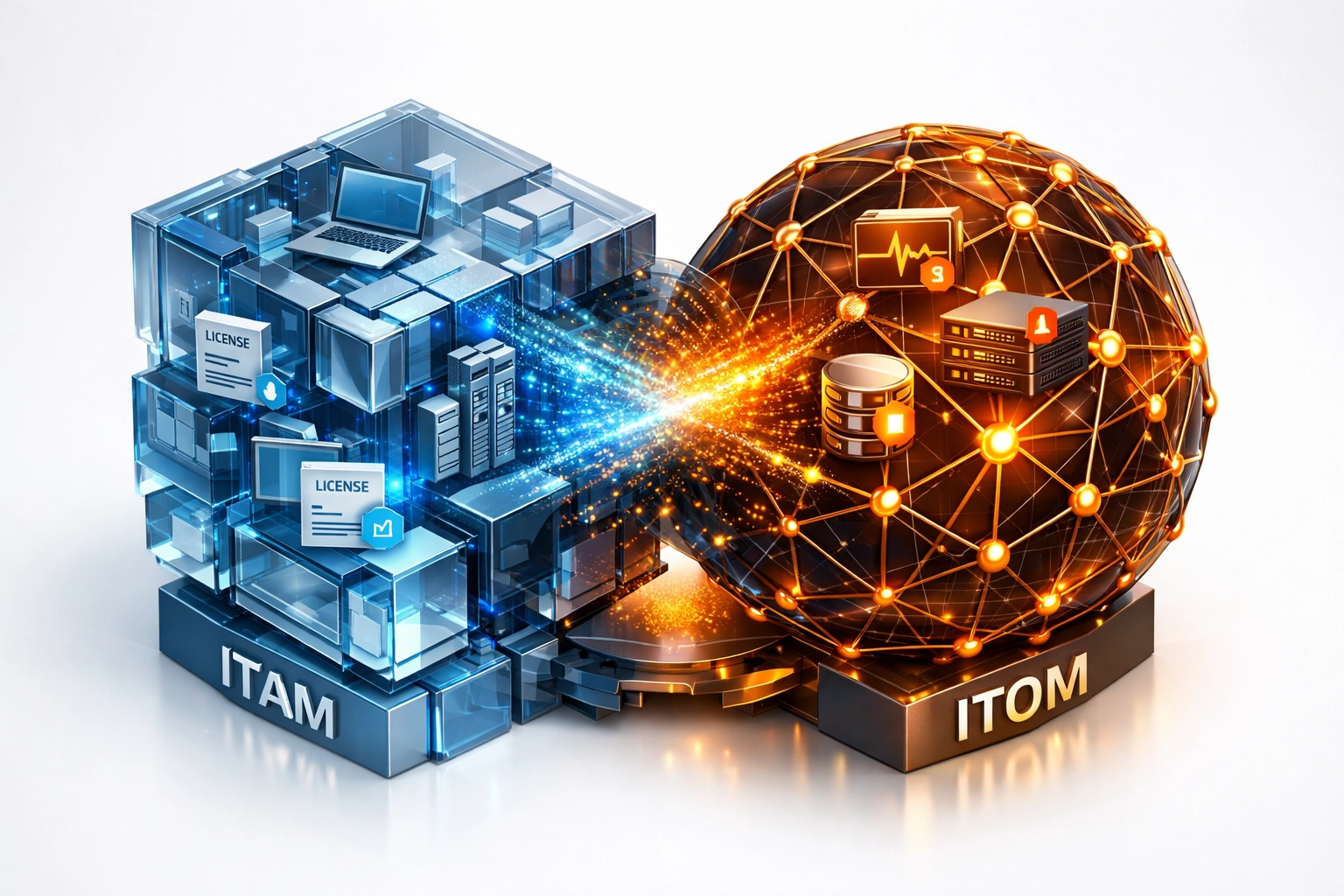 ServiceNow ITAM and ITOM integration with synchronized asset and operations data