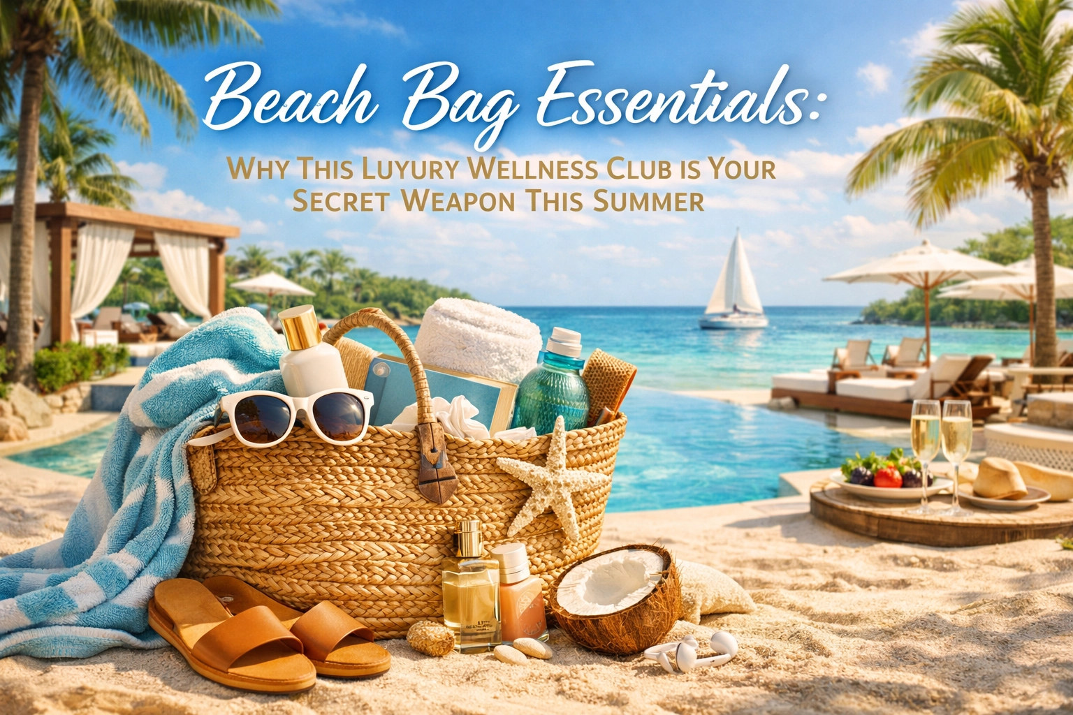 [HERO] Beach Bag Essentials: Why This Luxury Wellness Club is Your Secret Weapon This Summer