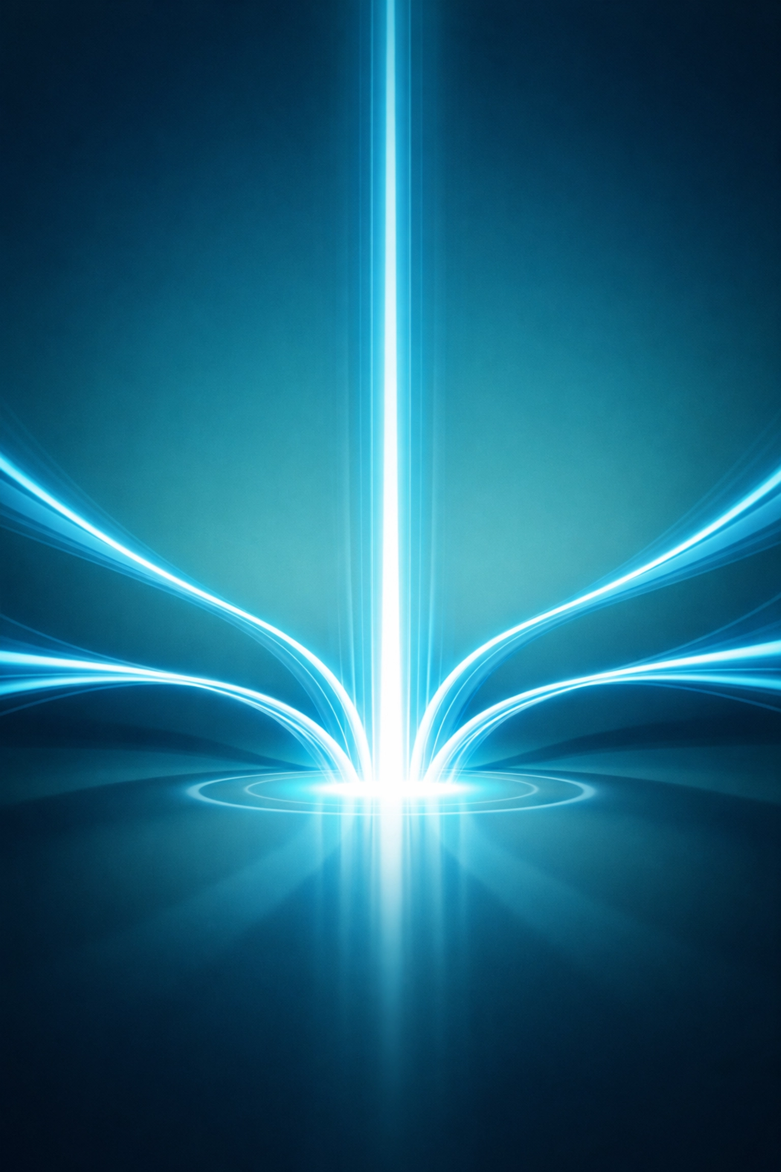 Symmetrical digital pillar representing unified governance and scalable custom automation for professional services.