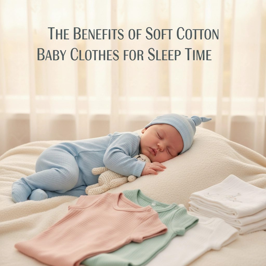 The Benefits of Soft Cotton Baby Clothes for Sleep Time