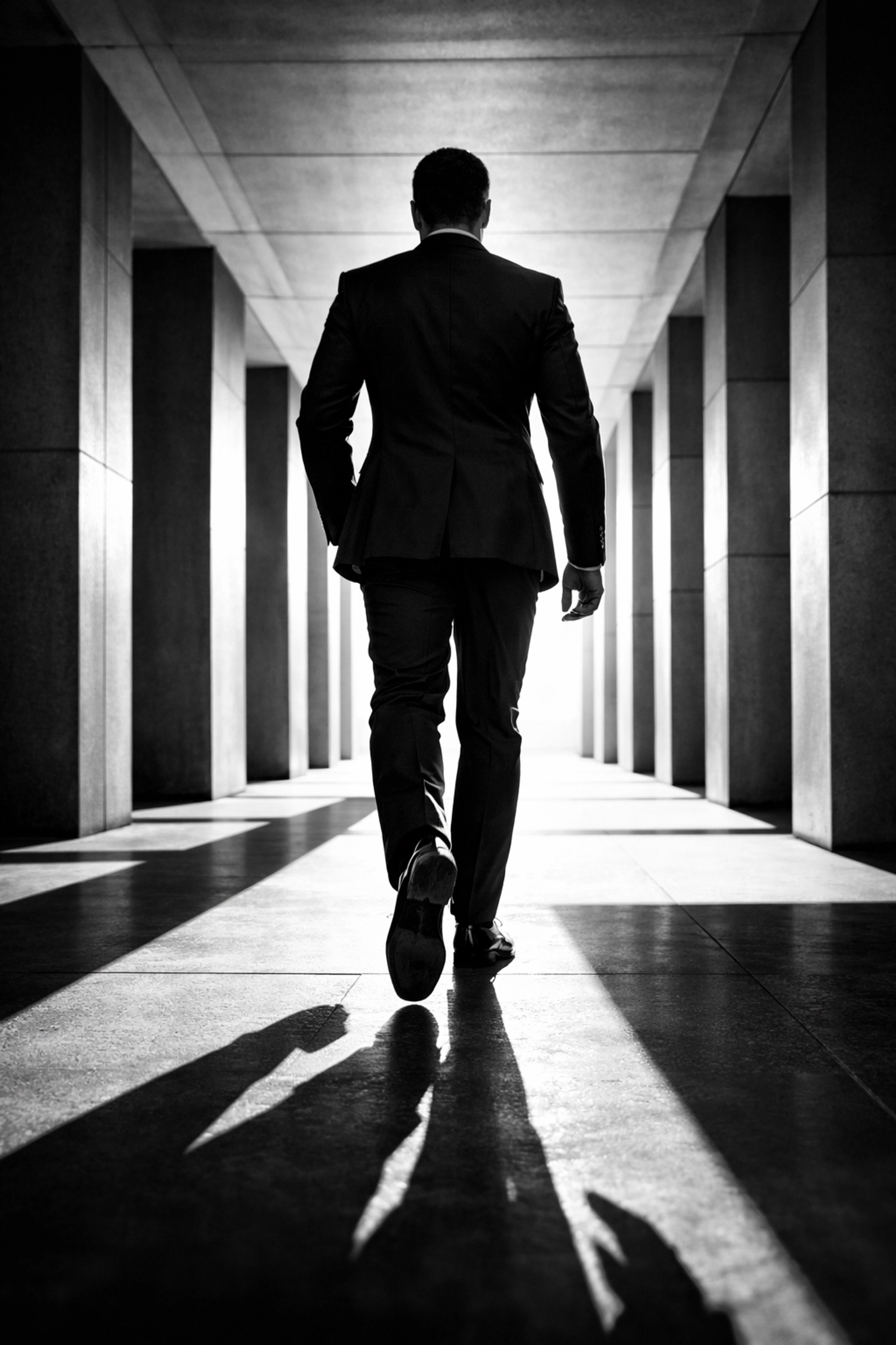 Man walking confidently toward a bright future with a strategic plan from a professional dating coach.