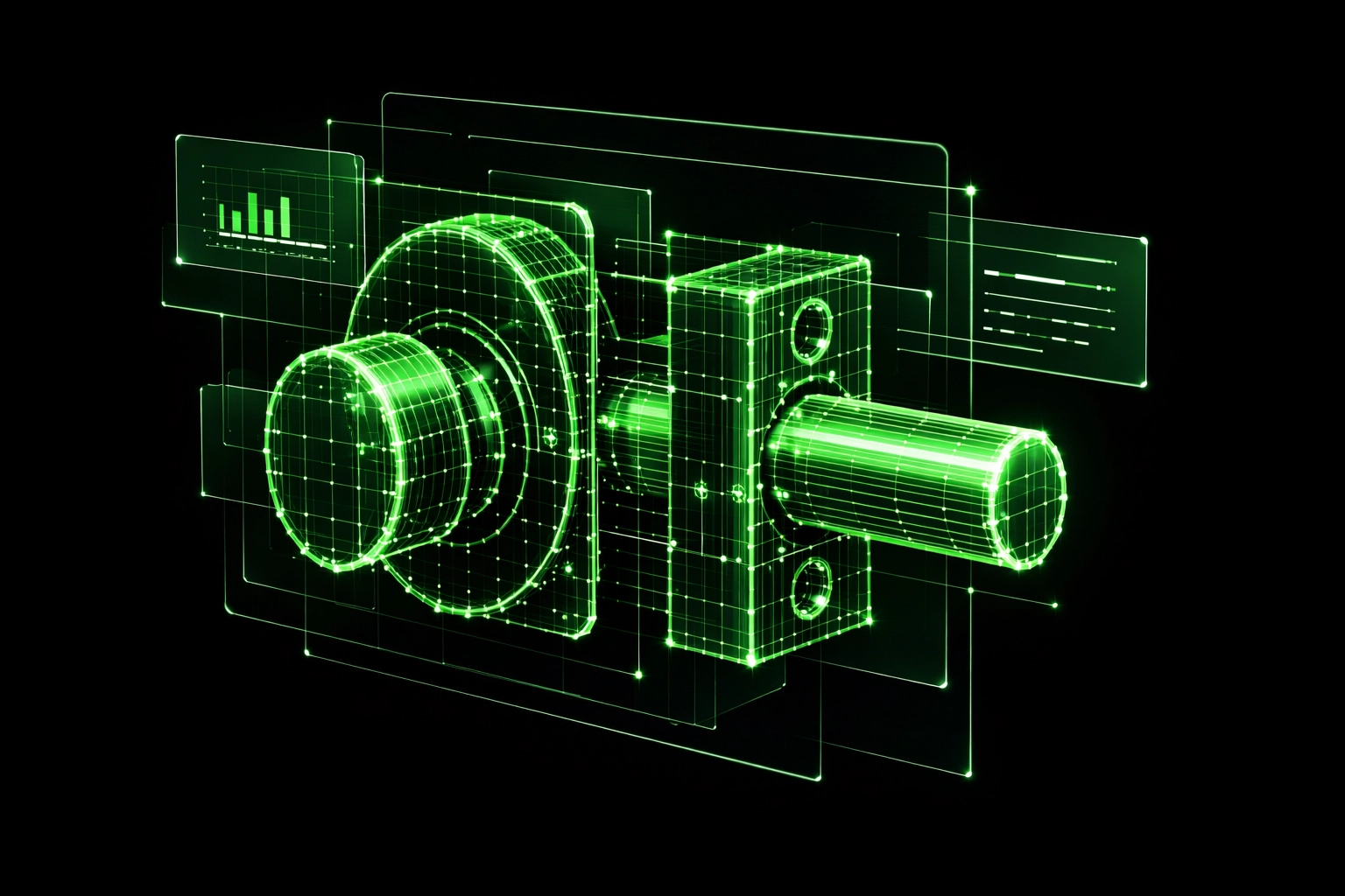 High-tech digital deadbolt lock blueprint representing search engine optimized locksmith data fields.