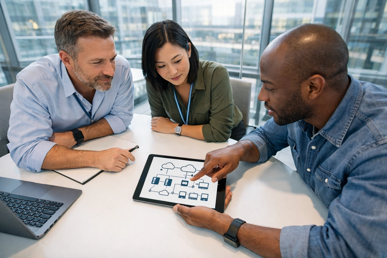 IT architects mapping network discovery strategies for improved ServiceNow ITOM visibility.