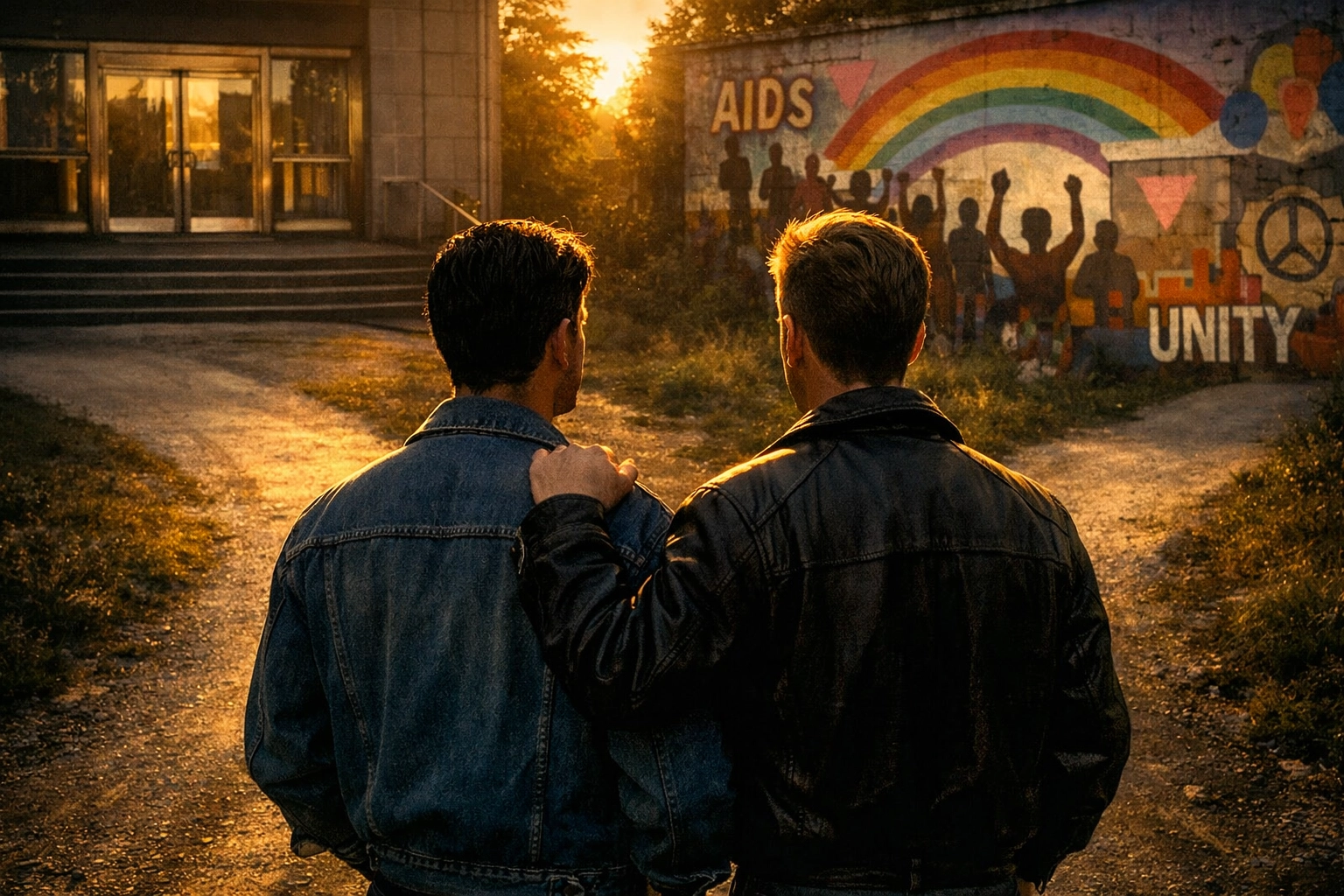 Gay activists in 1980s Germany choosing between institutional and community-led AIDS activism