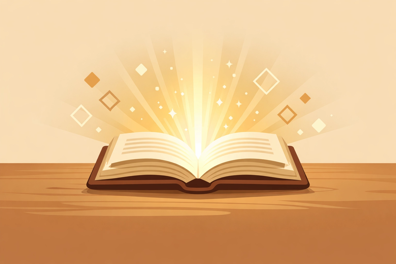 Open book with glowing light representing biblical stewardship and church transparency principles