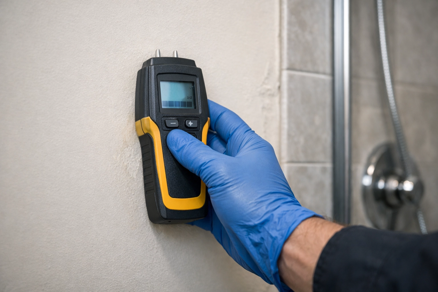 Woman experiencing brain fog from hidden mold exposure in her home