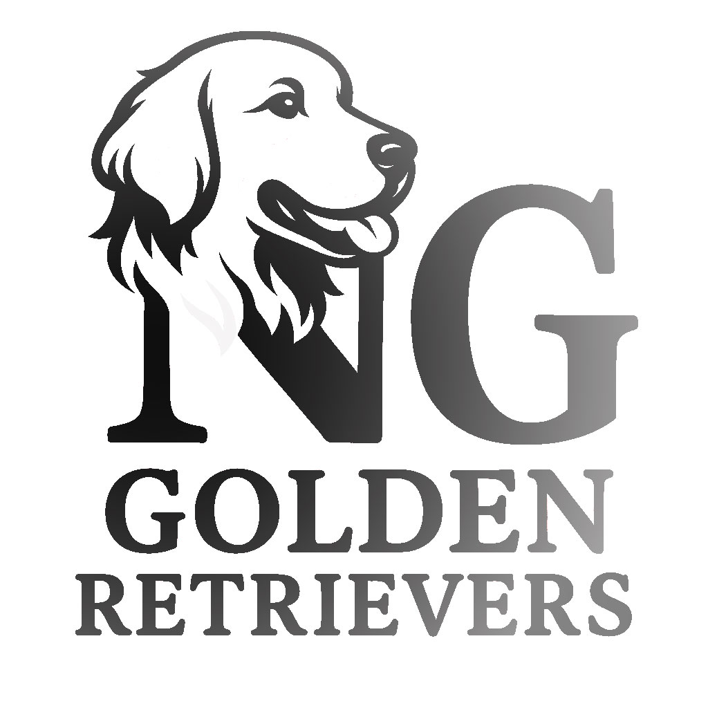 NG Golden Retrievers Business Logo