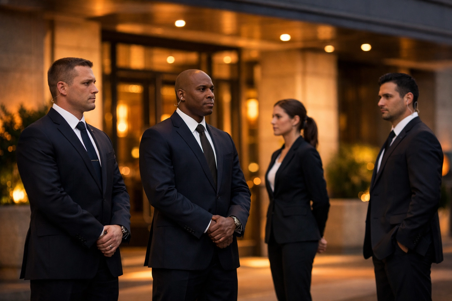 PRESS RELEASE: USA Entertainment Travel Reports Record Demand for Super Bowl Executive Services – New VIP Concierge Program Integrates Transportation, Security, and Hospitality Under One Command Center Professional executive security team protecting VIP clients at Super Bowl venue entrance