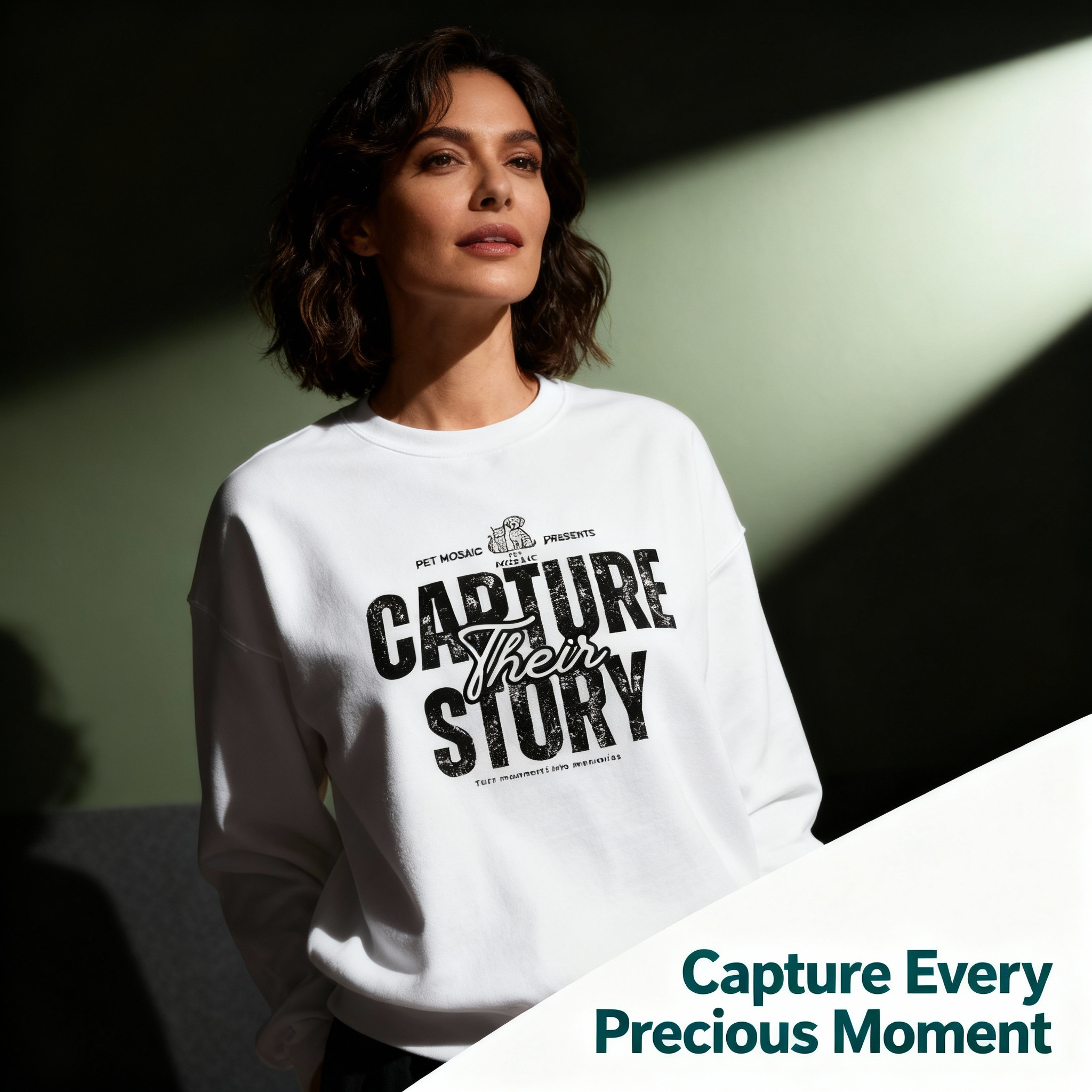 Pet Mosaic Sweatshirt Product Image