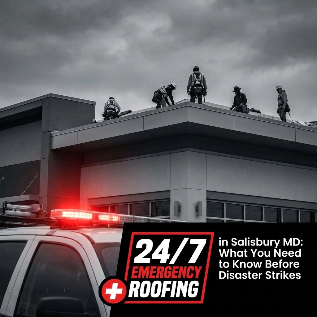 24/7 Emergency Roofing in Salisbury MD: What You Need to Know Before Disaster Strikes