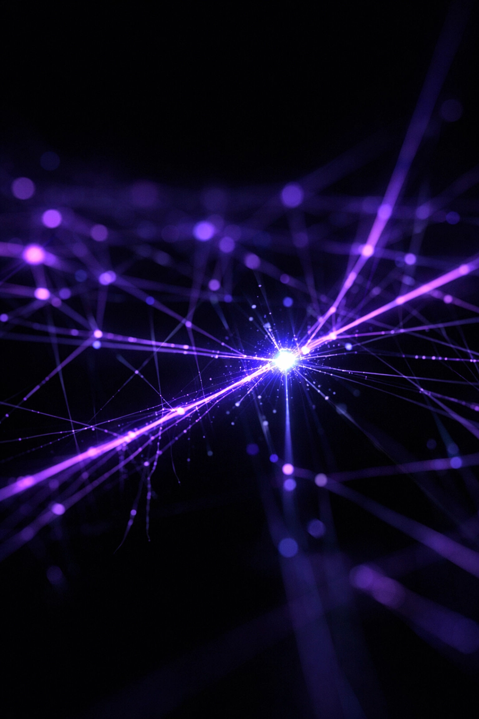 Interconnected digital nodes representing the technical challenges of European payment interoperability.