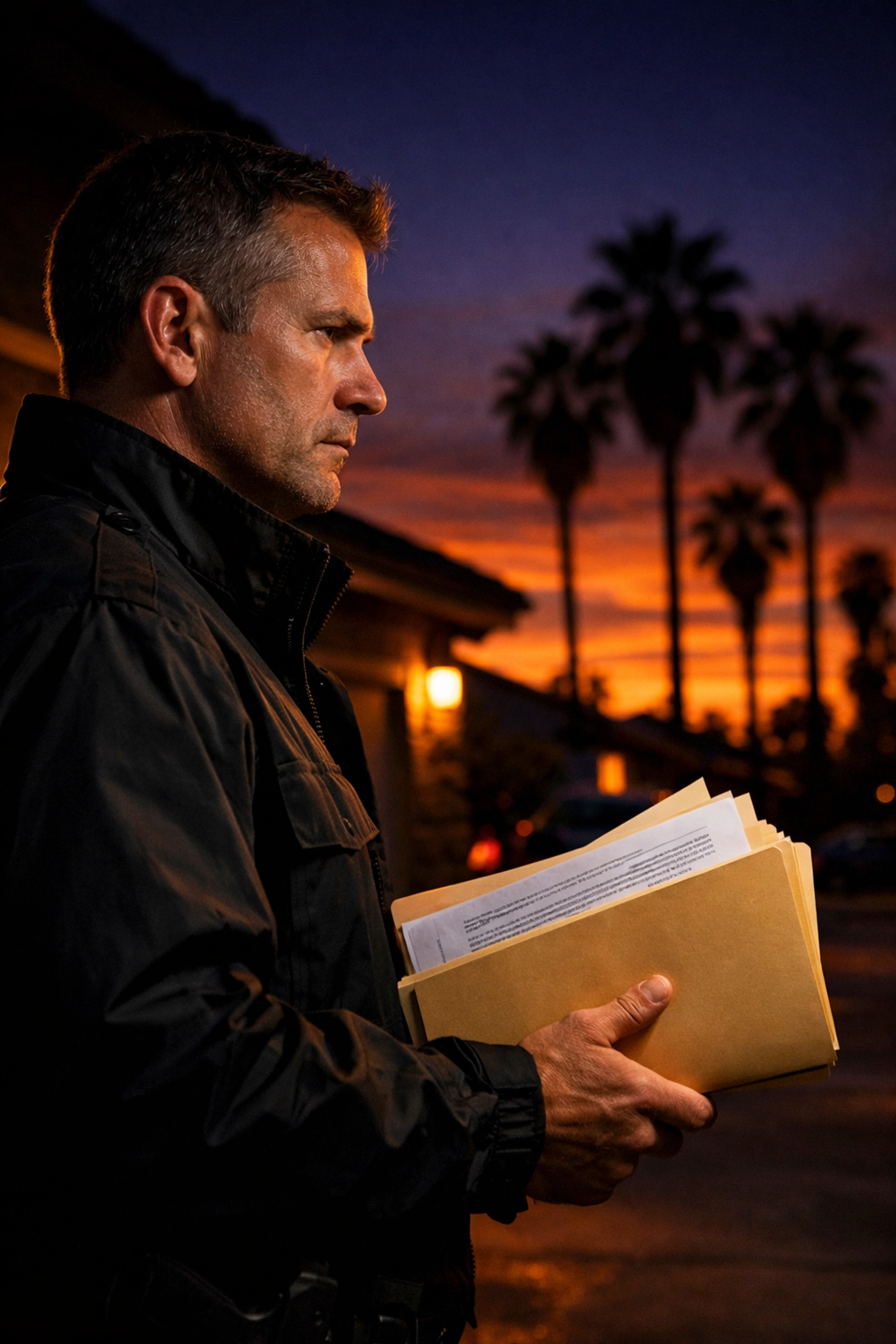 The Professional Investigator’s Guide to Pricing: Flat Rates vs. Hourly for Complex Cases An evasive subject process server ready for high-risk process service on a California street.