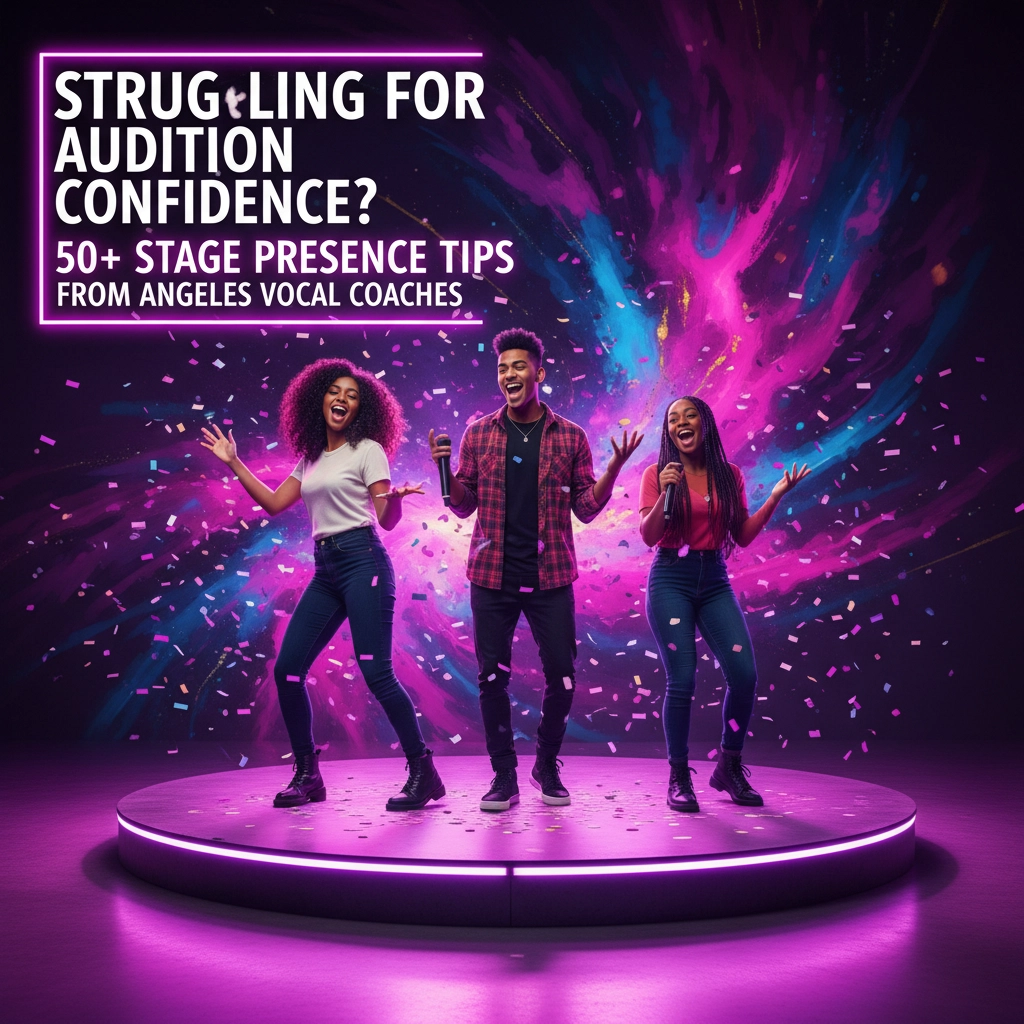 Struggling For Audition Confidence? 50+ Stage Presence Tips From Los Angeles Vocal Coaches
