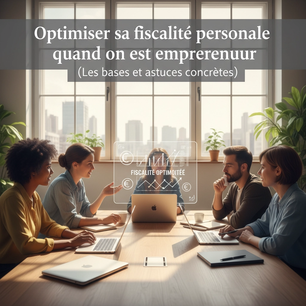 Optimiser sa fiscalité personnelle quand on est entrepreneur (Les bases et astuces concrètes)