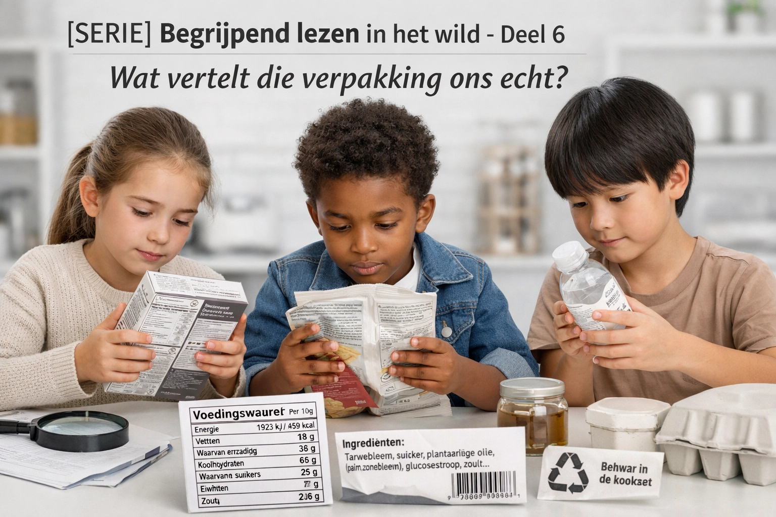 [HERO] [SERIE] Begrijpend lezen in het wild - Deel 6: Wat vertelt die verpakking ons echt?