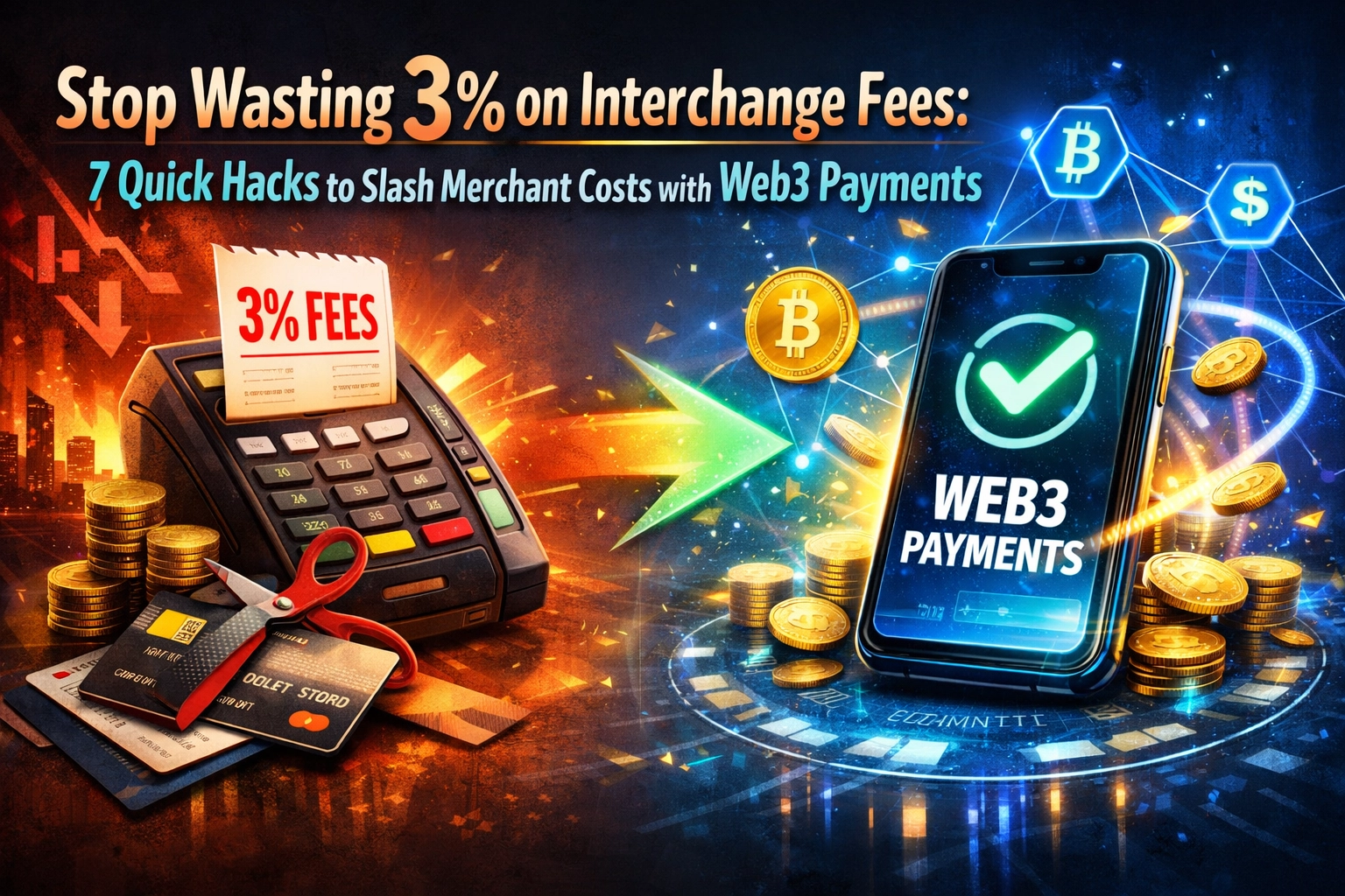[HERO] Stop Wasting 3% on Interchange Fees: 7 Quick Hacks to Slash Merchant Costs with Web3 Payments