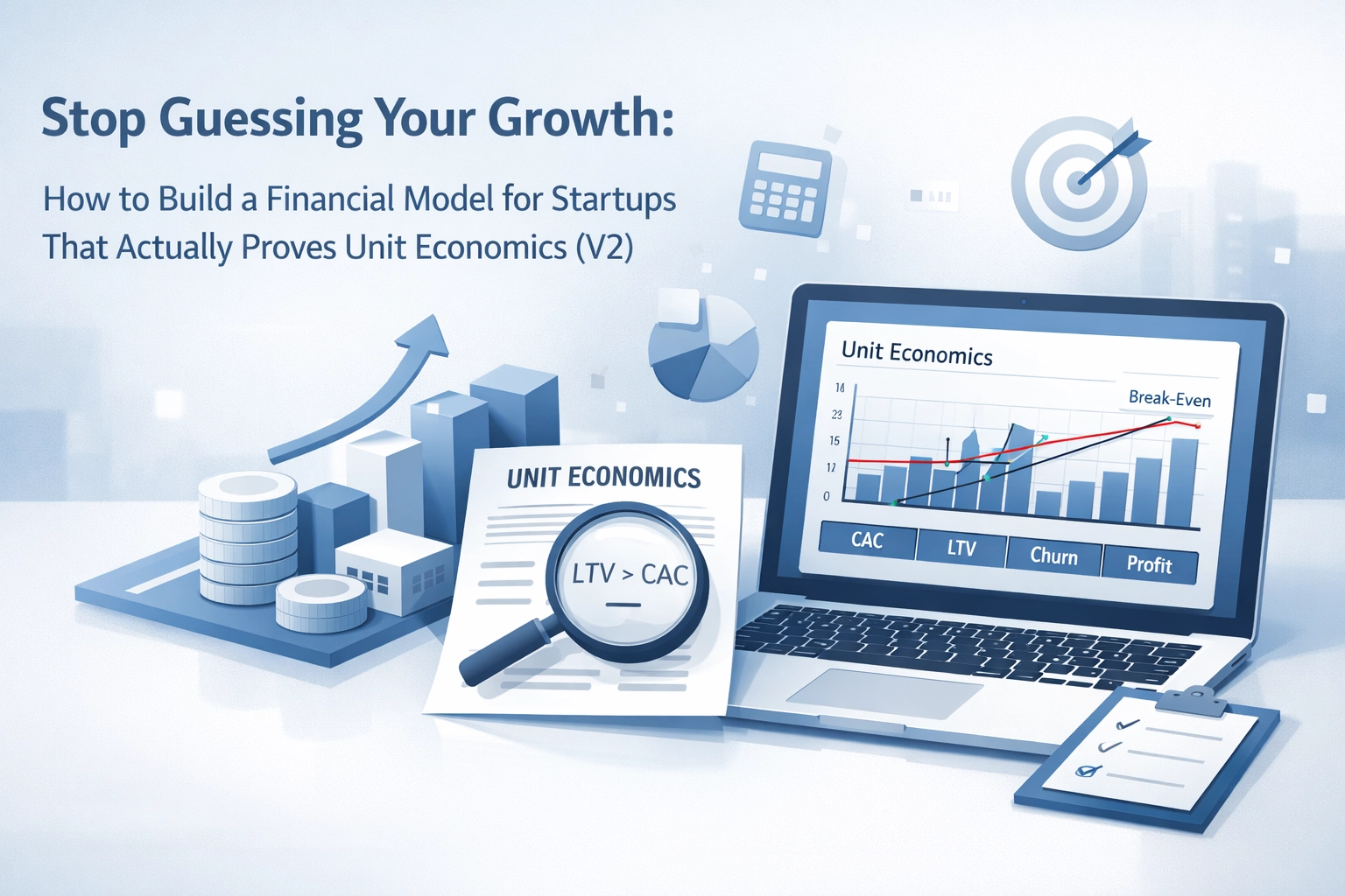 [HERO] Stop Guessing Your Growth: How to Build a Financial Model for Startups That Actually Proves Unit Economics (V2)