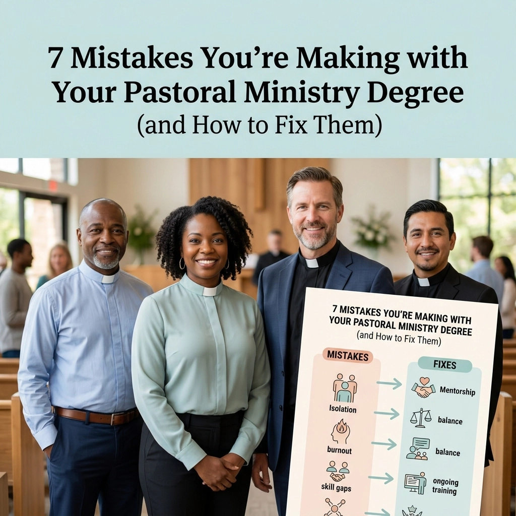 [HERO] 7 Mistakes You’re Making with Your Pastoral Ministry Degree (and How to Fix Them)