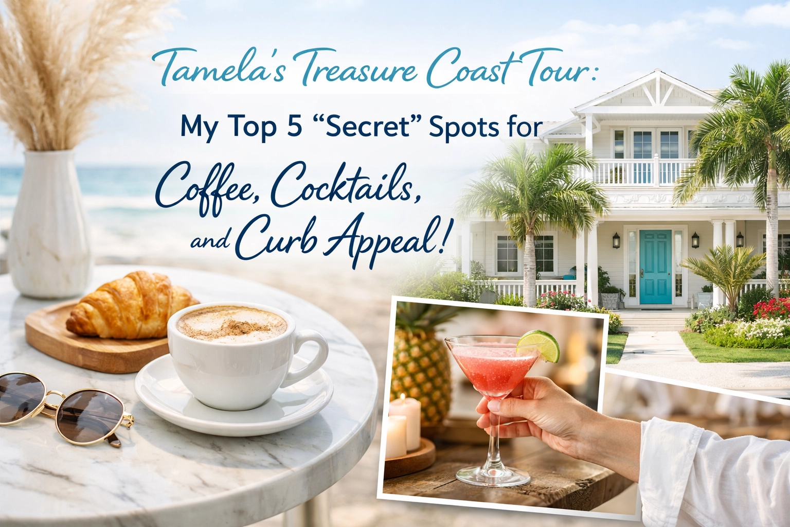 [HERO] Tamela's Treasure Coast Tour: My Top 5 "Secret" Spots for Coffee, Cocktails, and Curb Appeal!