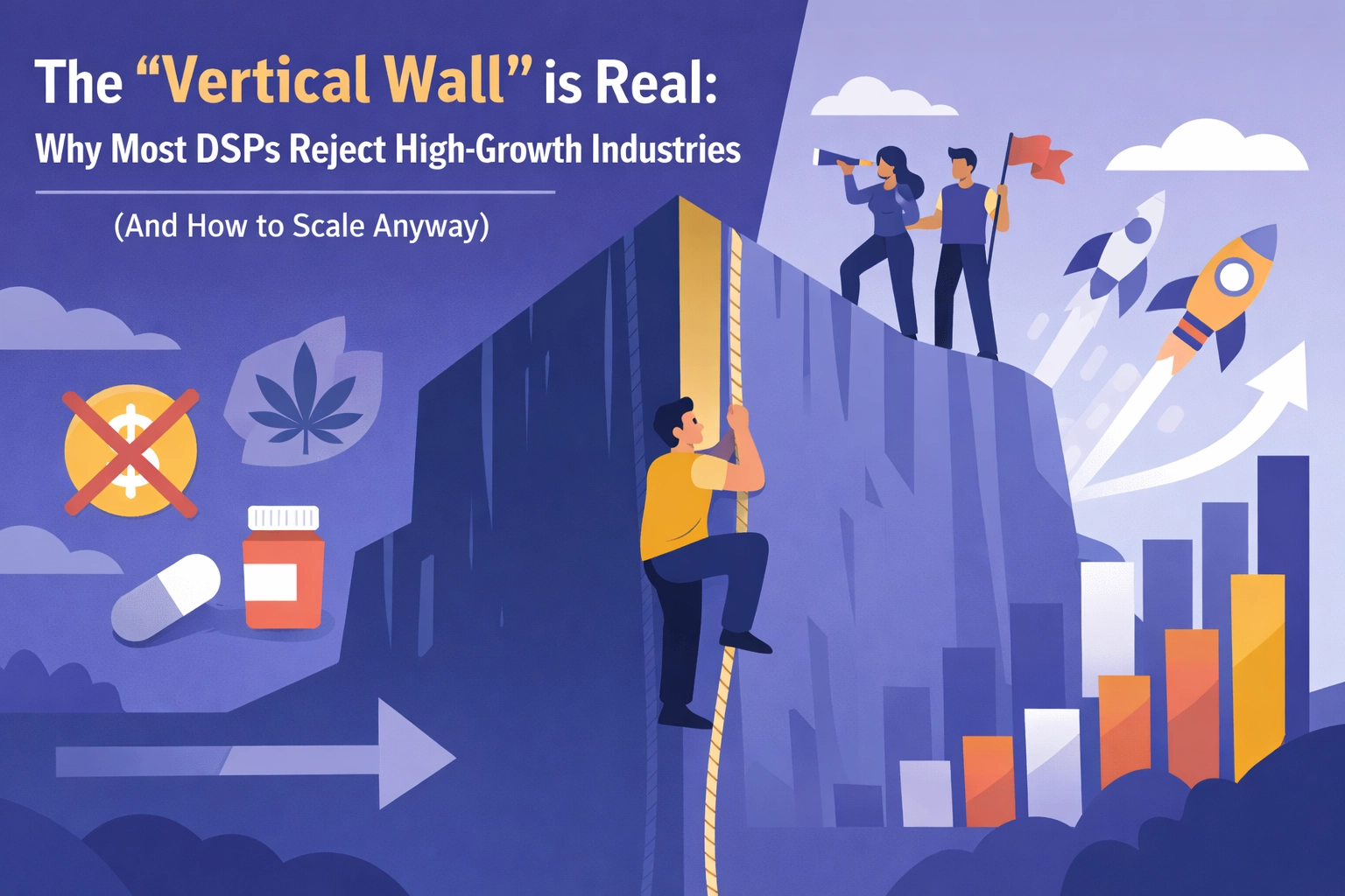 [HERO] The 'Vertical Wall' is Real: Why Most DSPs Reject High-Growth Industries (And How to Scale Anyway)