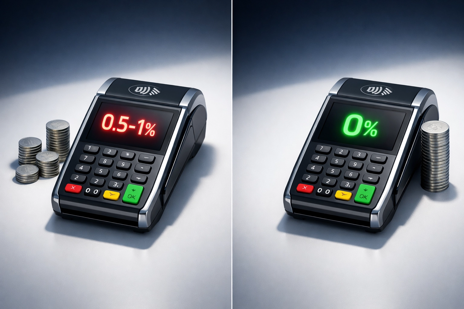 Crypto payment fee comparison: NOWPayments 0.5-1% vs Larecoin 0% platform fees