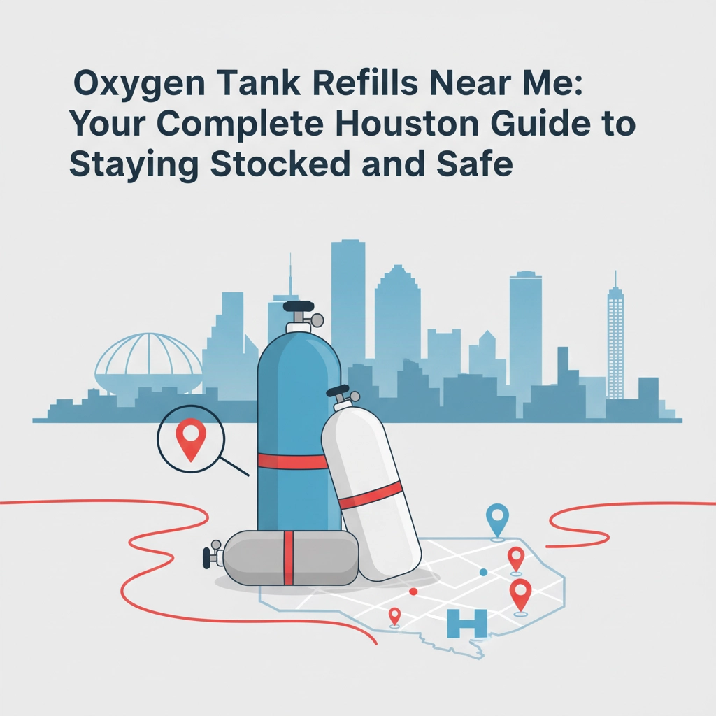 Oxygen Tank Refills Near Me: Your Complete Houston Guide to Staying Stocked and Safe