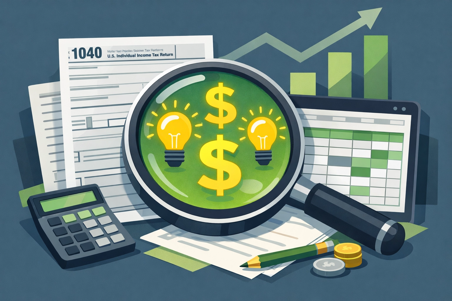 Detailed tax planning review of forms to identify credits and maximize your tax refund.