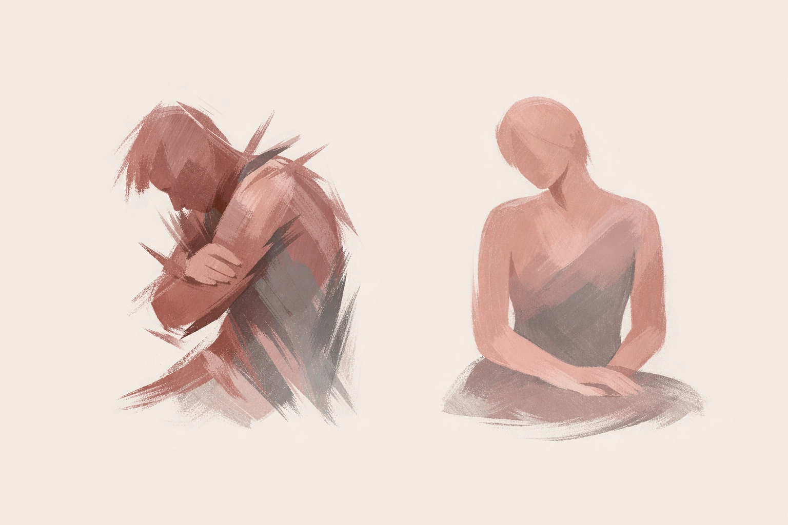 Comparison of nervous system dysregulation versus balanced regulation in psychiatric care