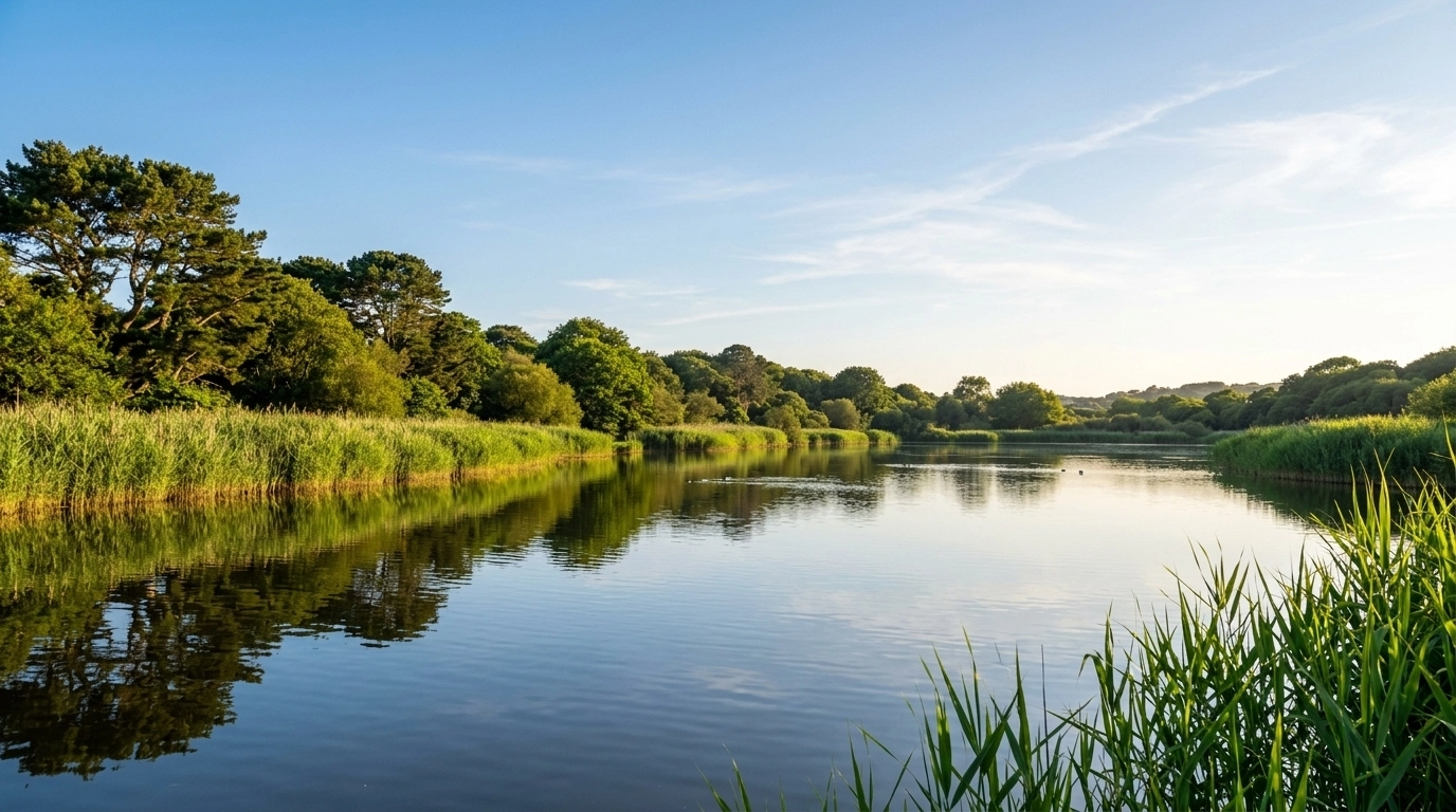 Swanpool Nature Reserve Lagoon