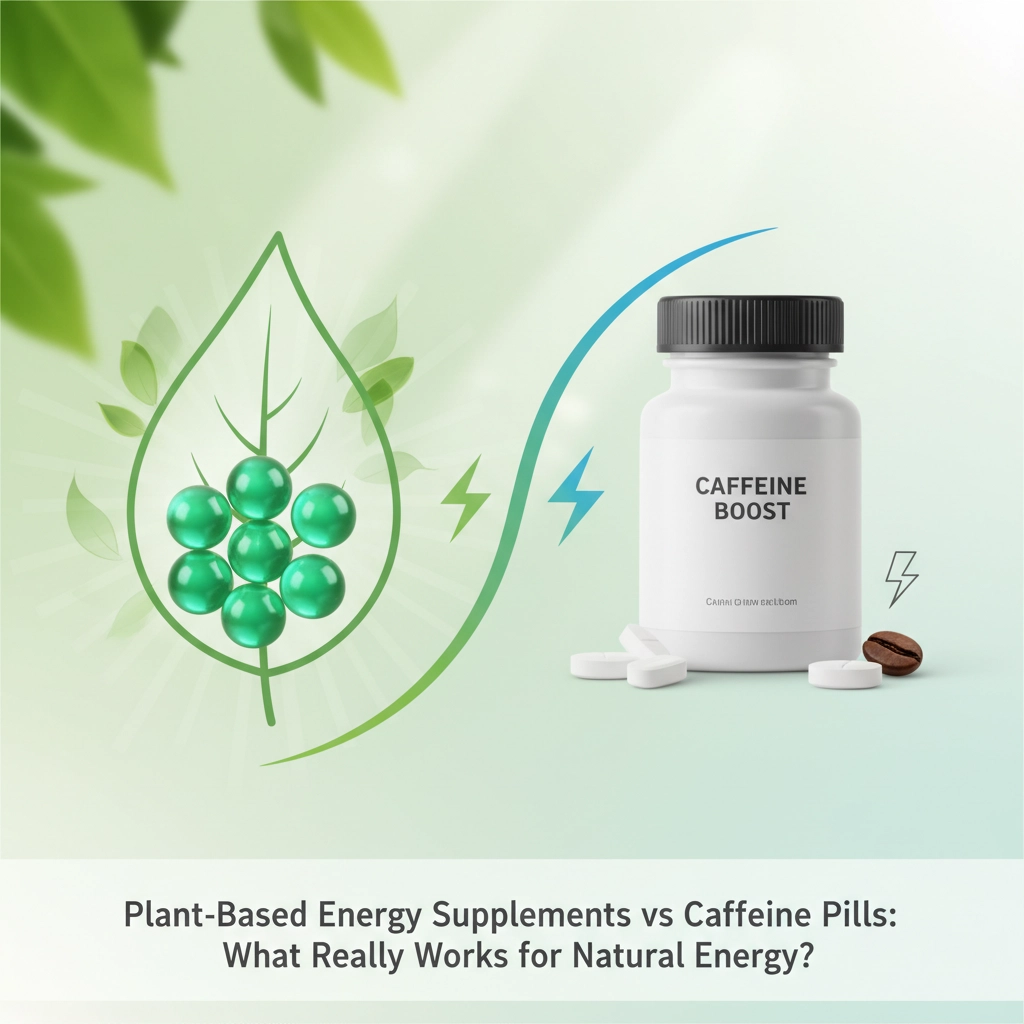 Plant-Based Energy Supplements vs Caffeine Pills: What Really Works for Natural Energy?