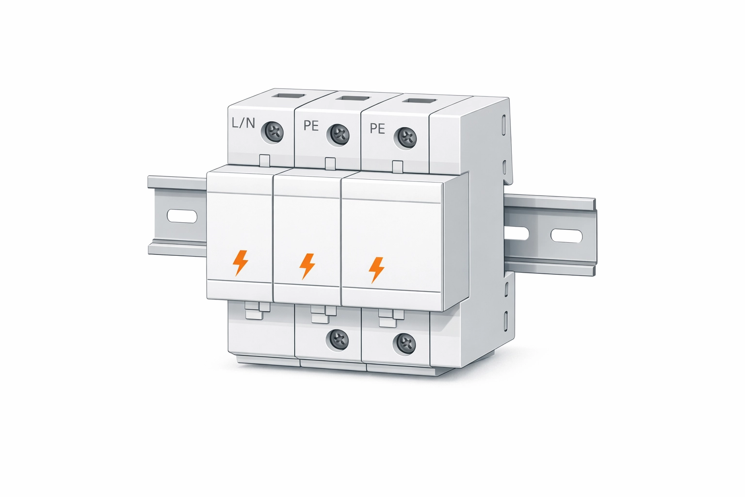 Überspannungsschutz im Sicherungskasten zum Schutz der Elektronik in Niederösterreich.