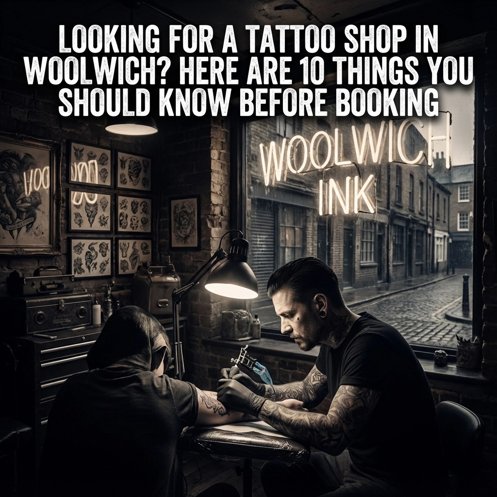 Looking For a Tattoo Shop in Woolwich? Here Are 10 Things You Should Know Before Booking