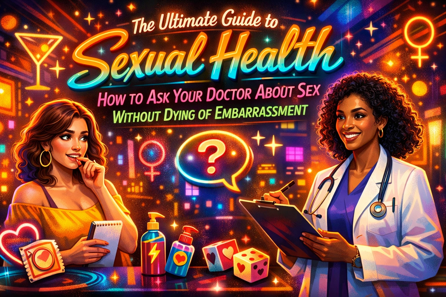 [HERO] The Ultimate Guide to Sexual Health: How to Ask Your Doctor About Sex Without Dying of Embarrassment